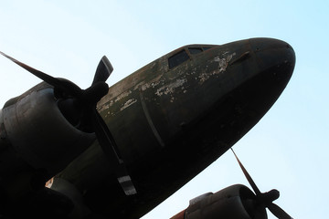The ancient fighter plane