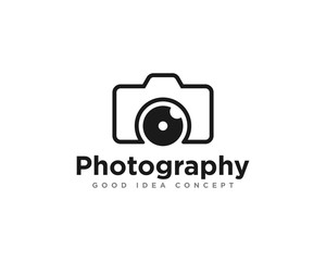 Camera Photography Logo Icon Design Vector