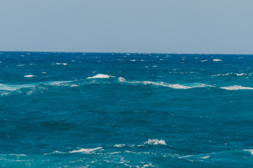 nature poster. Blue ocean