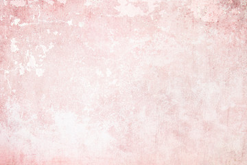 Old pink distressed wall backdrop