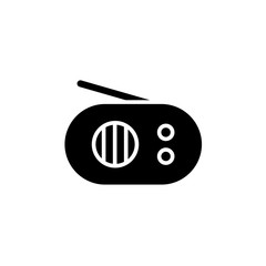 Vector illustration, radio icon design