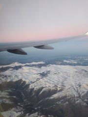 Obraz premium Flying above Europe