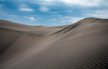 Obraz na płótnie Canvas Huacachina Peru. Desert. Dunes. 