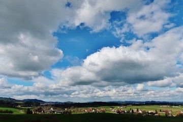 Dynamischer Wolkenhimmel