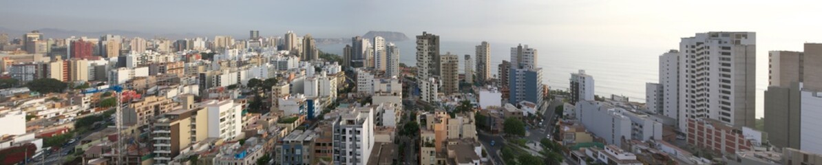 Miraflores aireal. City. Lima , Peru. Overview