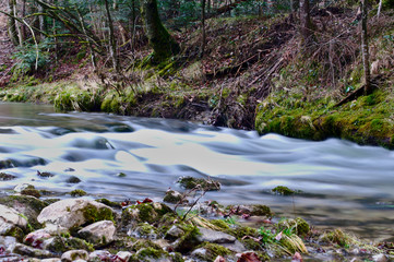 River in long time exposure III