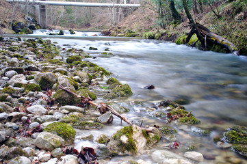 River in long time exposure I