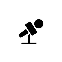 Vector illustration, mic icon design