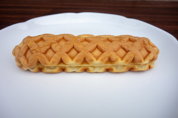 白い皿の上の原宿ドック