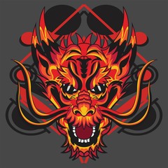 Naga Medrah with good geometry for indoor or exterior print