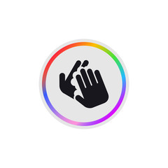 Handwash -  Modern App Button