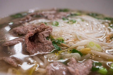 ベトナムの牛肉入り米麺　フォー・ボー