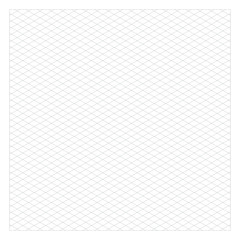 	 Sheet of monochrome isometric lines on a white background. Perfect for sketches planner, notebook, school, print. A square sheet.