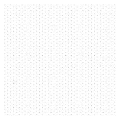 Sheet of monochrome isometric dots on a white background. Perfect for sketches planner, notebook, school, print. A square sheet.