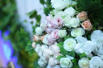 Abstract background of flowers