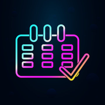 calendar during in nolan style icon. Simple thin line, outline vector of cargo logistic icons for ui and ux, website or mobile application