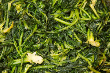 Pickled potherb mustard