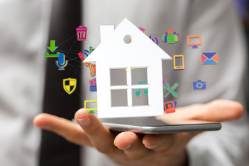 Smart home and future concept