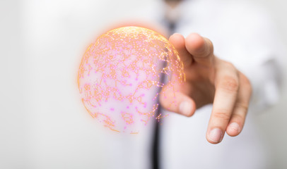 the 3d Global Network Of People.