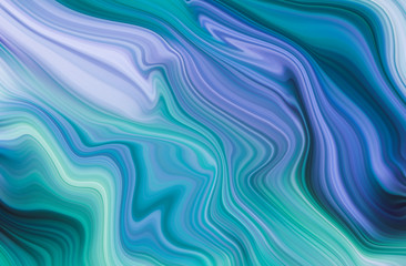 Abstract Color flow gradient background. Liquid marble art texture. Flow inks in water style