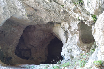 Prohodna, the eyes of a god - karst cave in north central Bulgaria.