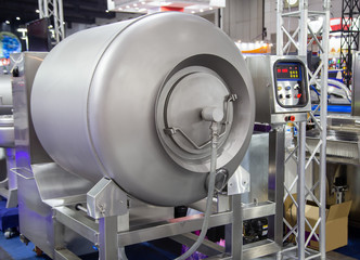 Vacuum meat tumbler massaging machine for food industry