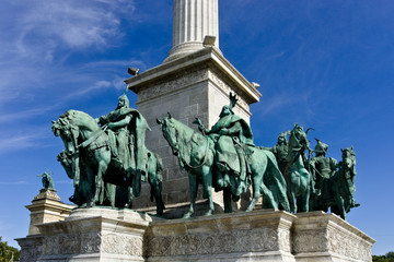 Obraz premium heroes' square budapest