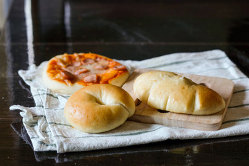 Homemade sweet buns
