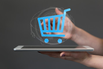 Shopping cart as part of the network in hand . The concept of Innovation in e-Commerce.