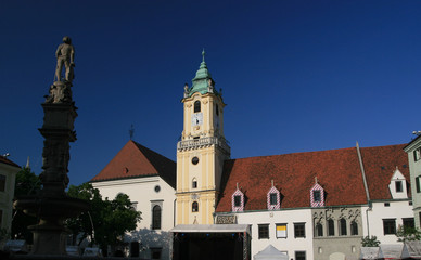 Fototapeta premium Old Town Hall of Bratislava, the capital of Slovakia