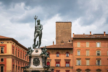 Fountain of Neptune, Bologna, Italy