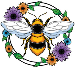 Honey Bee Mascot