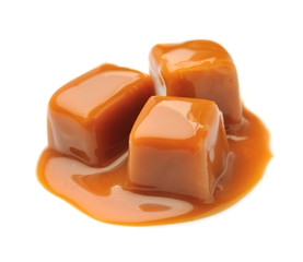 Caramel candies and caramel topping