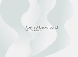 Abstract white and gray gradient color curve background