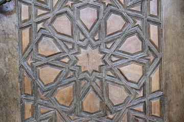 Skopje, Center / North Macedonia - Ottoman gate at the entrance of the Mustafa Pasha Mosque