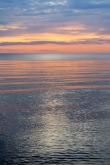 Fototapeta premium Baltic Sea skyline with clear sky