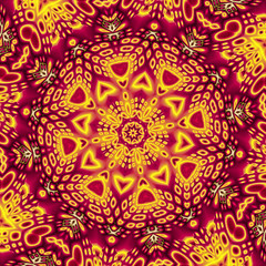 abstract octagonal color gradient pattern