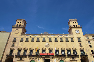 Fototapeta premium Ayuntamiento de Alicante, España