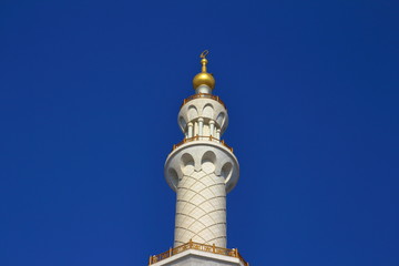 Fototapeta na wymiar Sheik Zaied Mosque of Abu Dhabi