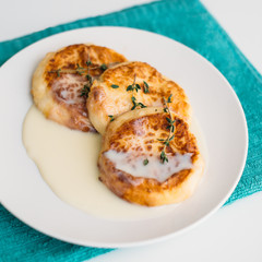 cottage cheese cheesecakes for Breakfast