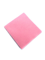 Napkin isolated on a white background. Napkin for the kitchen, for the bath, for wet cleaning. Napkin for professional house cleaning.