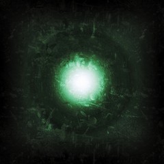 abstract background with space for text, bright light on the middle, cracked motif