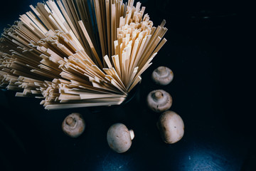 pasta with mushrooms