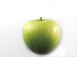 Apple isolate on white background.