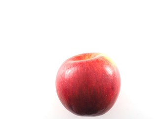 Apple isolate on white background.