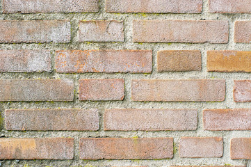 Vintage old stone brick wall background