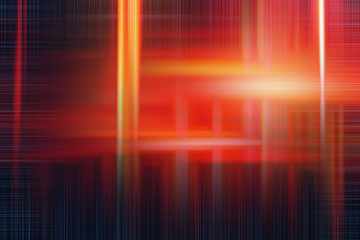 Crossed beams/rays of light. Light web, squares 3D background-illustration