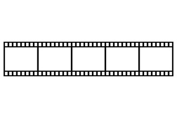 Film strip vector icon. Design vector illustration