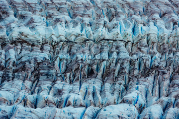 Salmon Glacier, Stewart, British Columbia, Canada. Moody scene