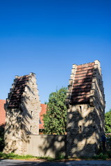 petzow, germany - historische bauruine in der altstadt